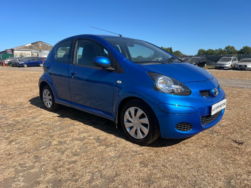 2011 Toyota Aygo 1.0 VVT-i Blue Hatchback 5dr Petrol MultiMode Euro 4 67 bhp